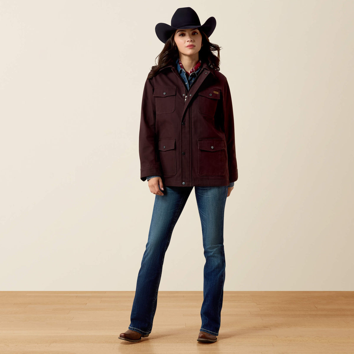 Western Canvas Chore Jacket - US 1087