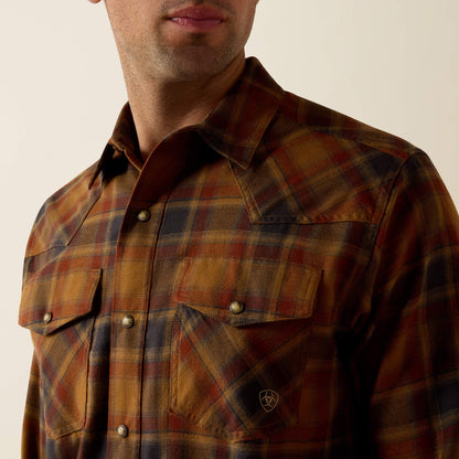 Retro Hynes Fitted Snap Shirt - US 3765