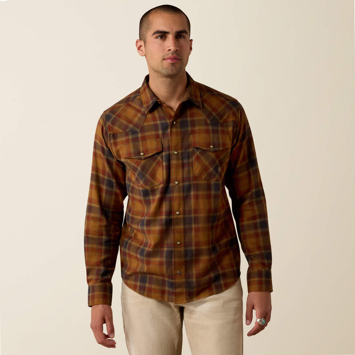 Retro Hynes Fitted Snap Shirt - US 3765