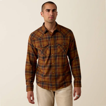 Retro Hynes Fitted Snap Shirt - US 3765