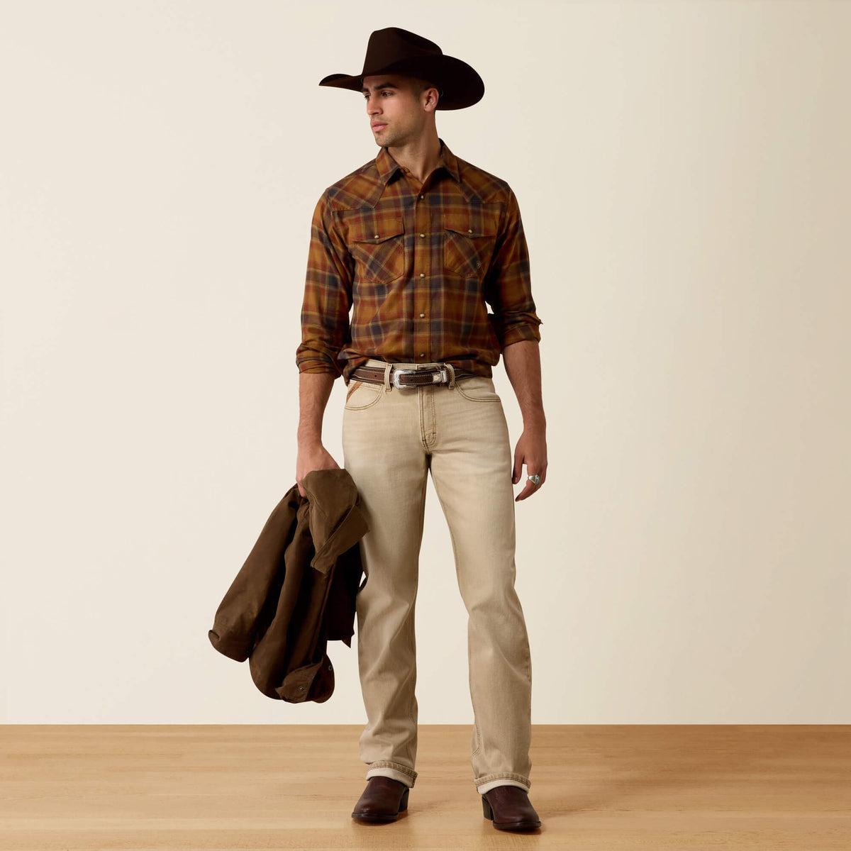 Retro Hynes Fitted Snap Shirt - US 3765