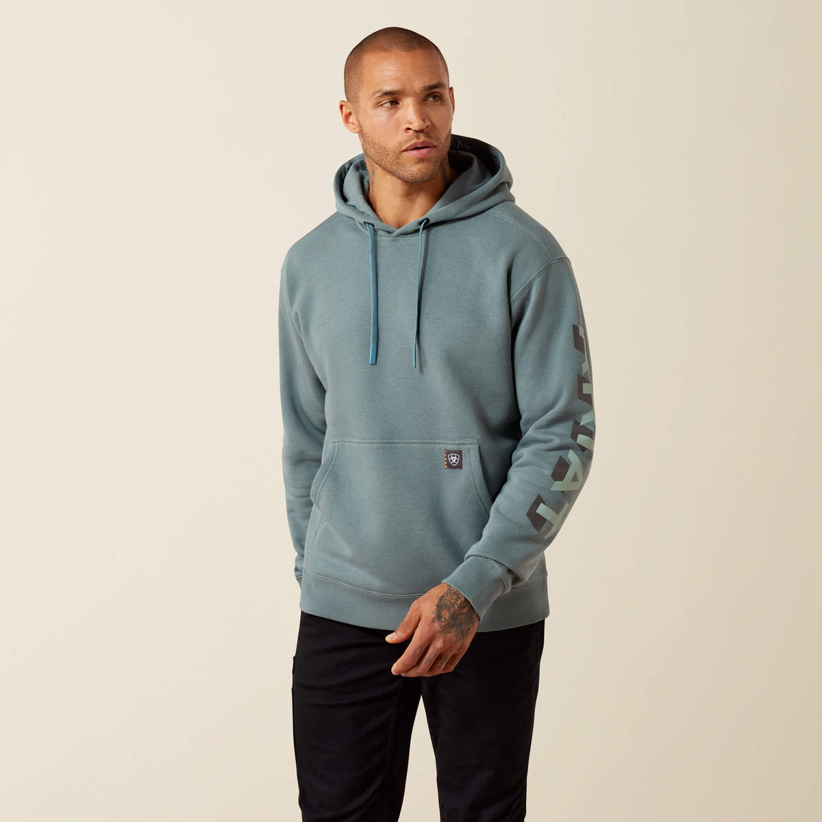 Rebar Lightweight Logo Hoodie - US 0002