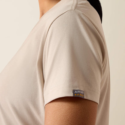 Rebar Cotton Strong Standard V-Neck T-Shirt - US 9148