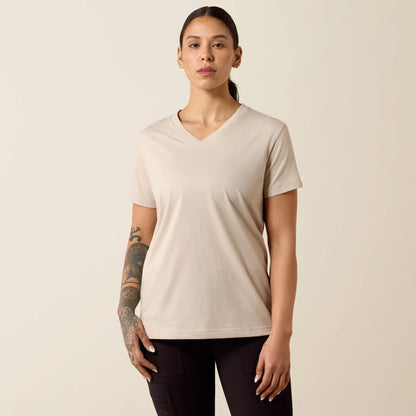 Rebar Cotton Strong Standard V-Neck T-Shirt - US 9148