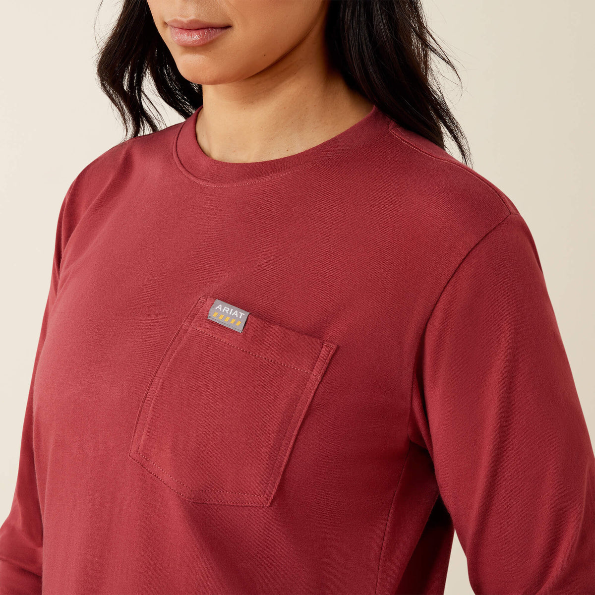 Rebar Cotton Strong Vintage Mother Long Sleeve T-Shirt - US 2245