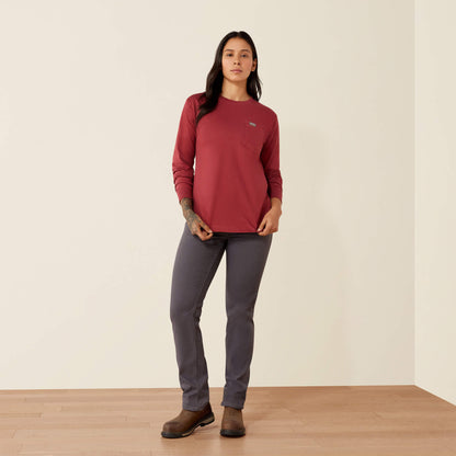 Rebar Cotton Strong Vintage Mother Long Sleeve T-Shirt - US 2245