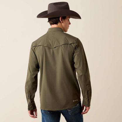 FrontierTough VentTEK Western Fitted Snap Shirt - US 1220
