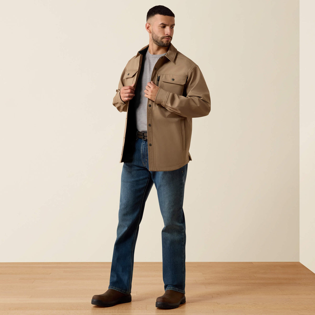 Rebar DuraStretch Utility Softshell Shirt Jacket - US 8829