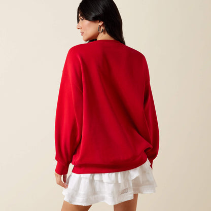 Collegiate Oversize Sweatshirt - US 2329