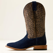 NAVY CARPINCHO|RUSTED TAN