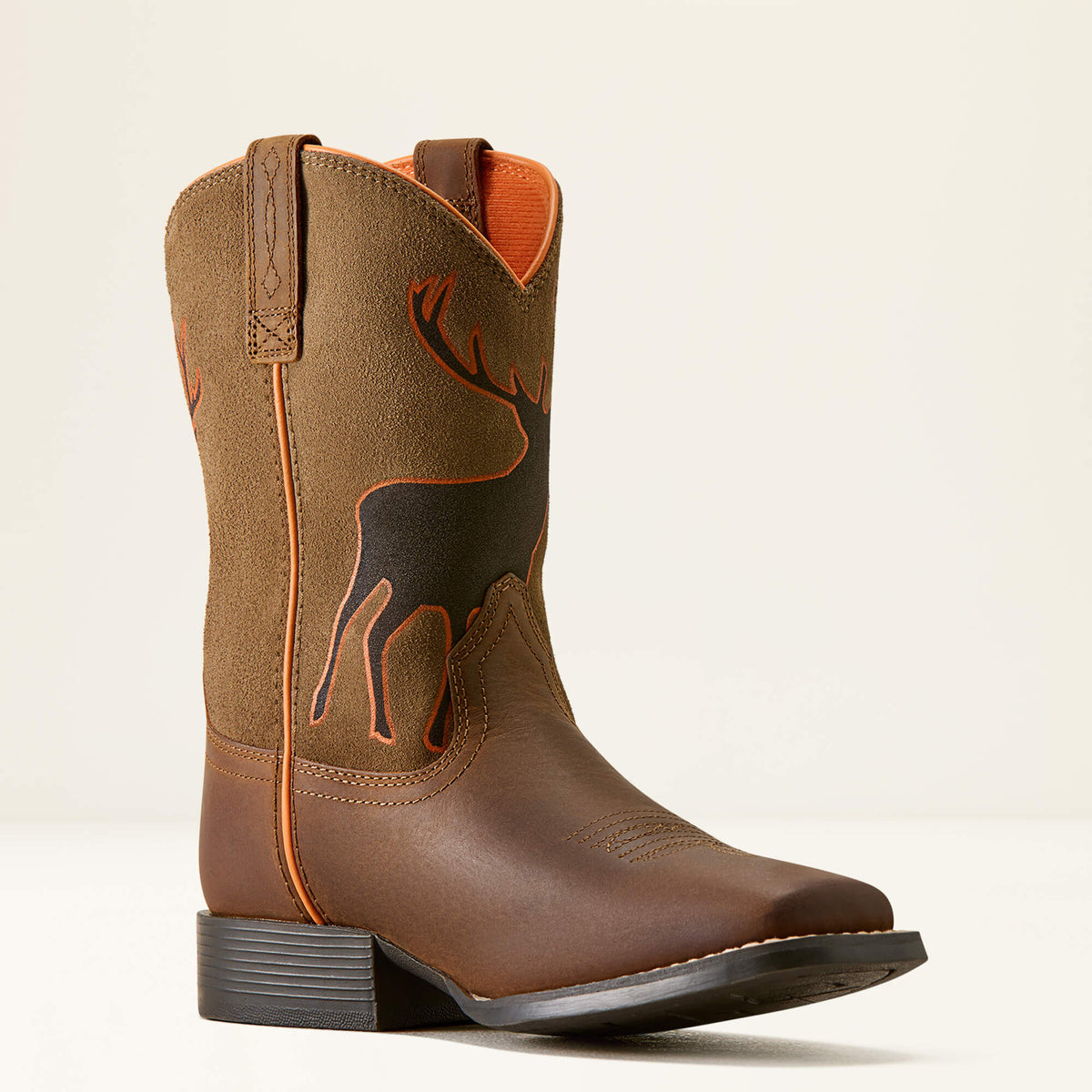 Trail Cam Wide Square Toe Western Boot - US 9772