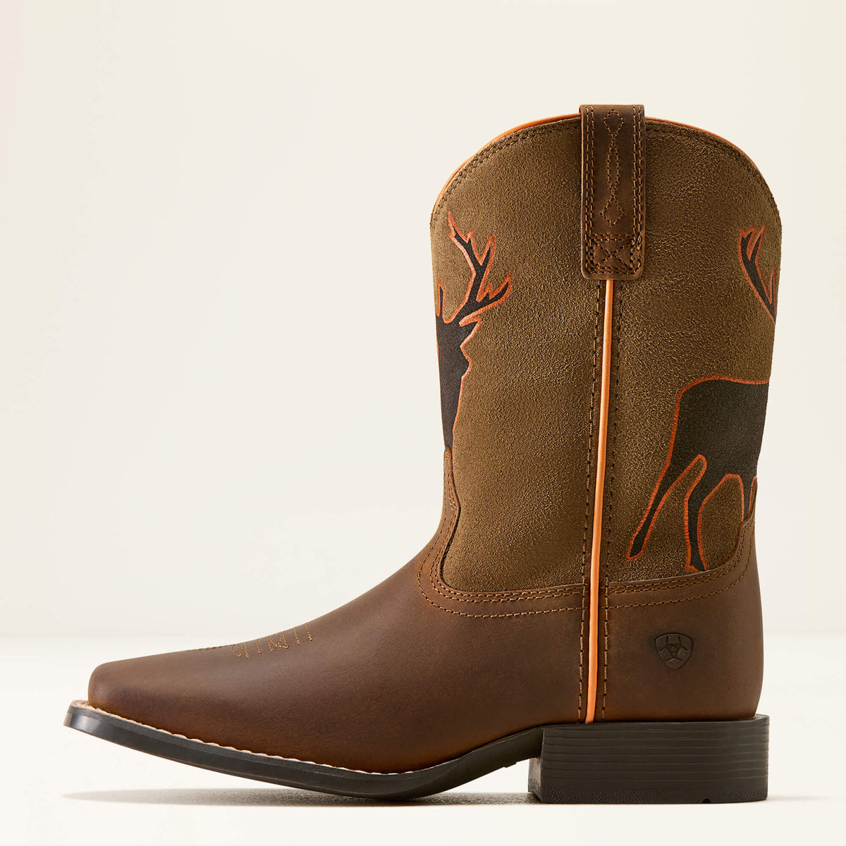 Trail Cam Wide Square Toe Western Boot - US 9772