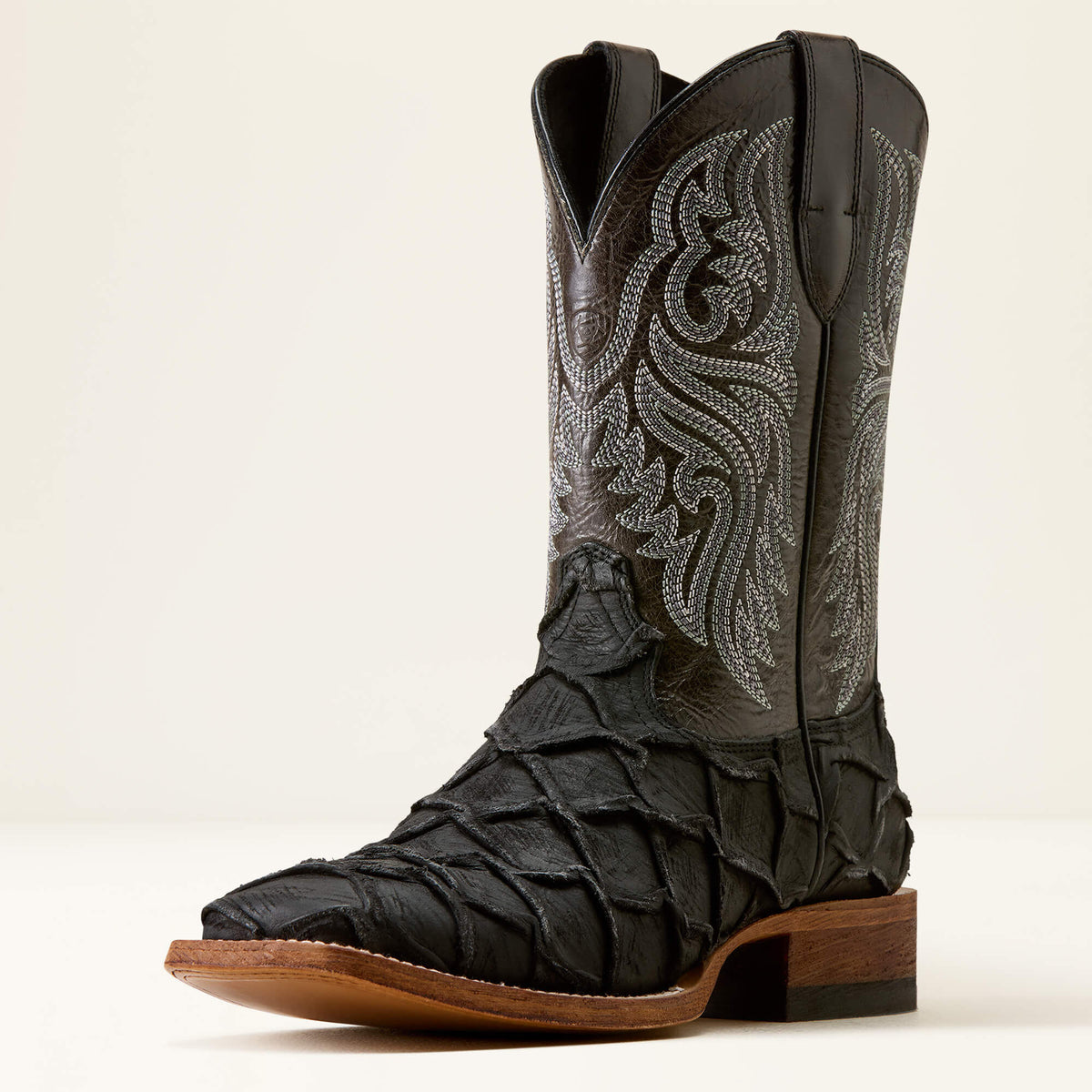 Riverside Wide Square Toe Cowboy Boot - US 9617