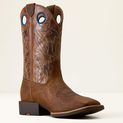 Sport Sidebet Wide Square Toe Cowboy Boot - US 7551