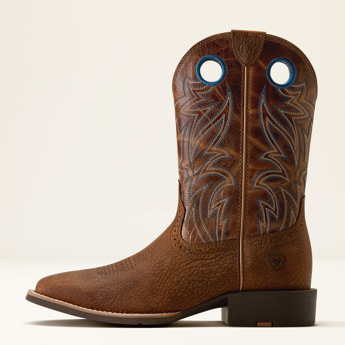 Sport Sidebet Wide Square Toe Cowboy Boot - US 7551