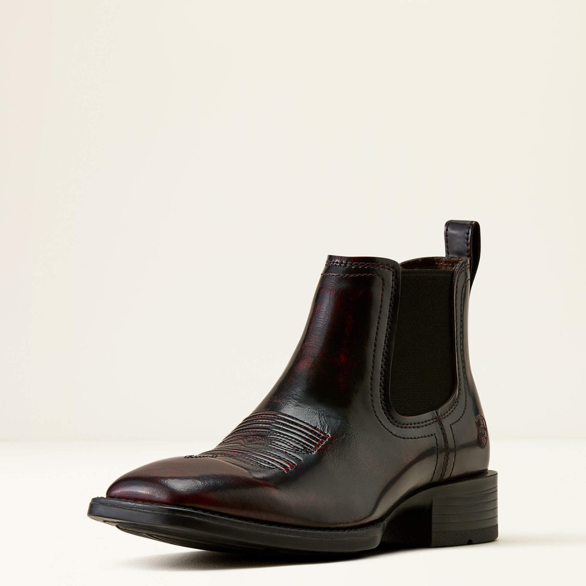 Booker Chelsea Wide Square Toe Western Boot - US 6721