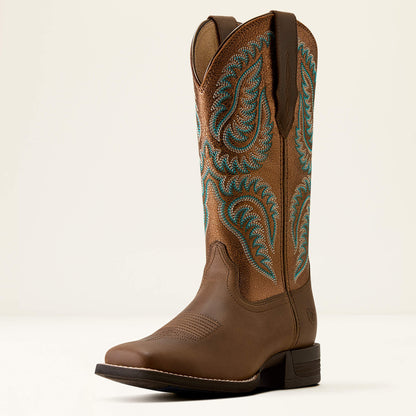 Cattle Caite Wide Square Toe Western Boot - US 3323