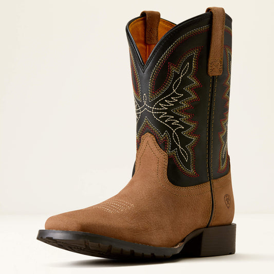 Hybrid Rancher Wide Square Toe Western Boot - US 5717
