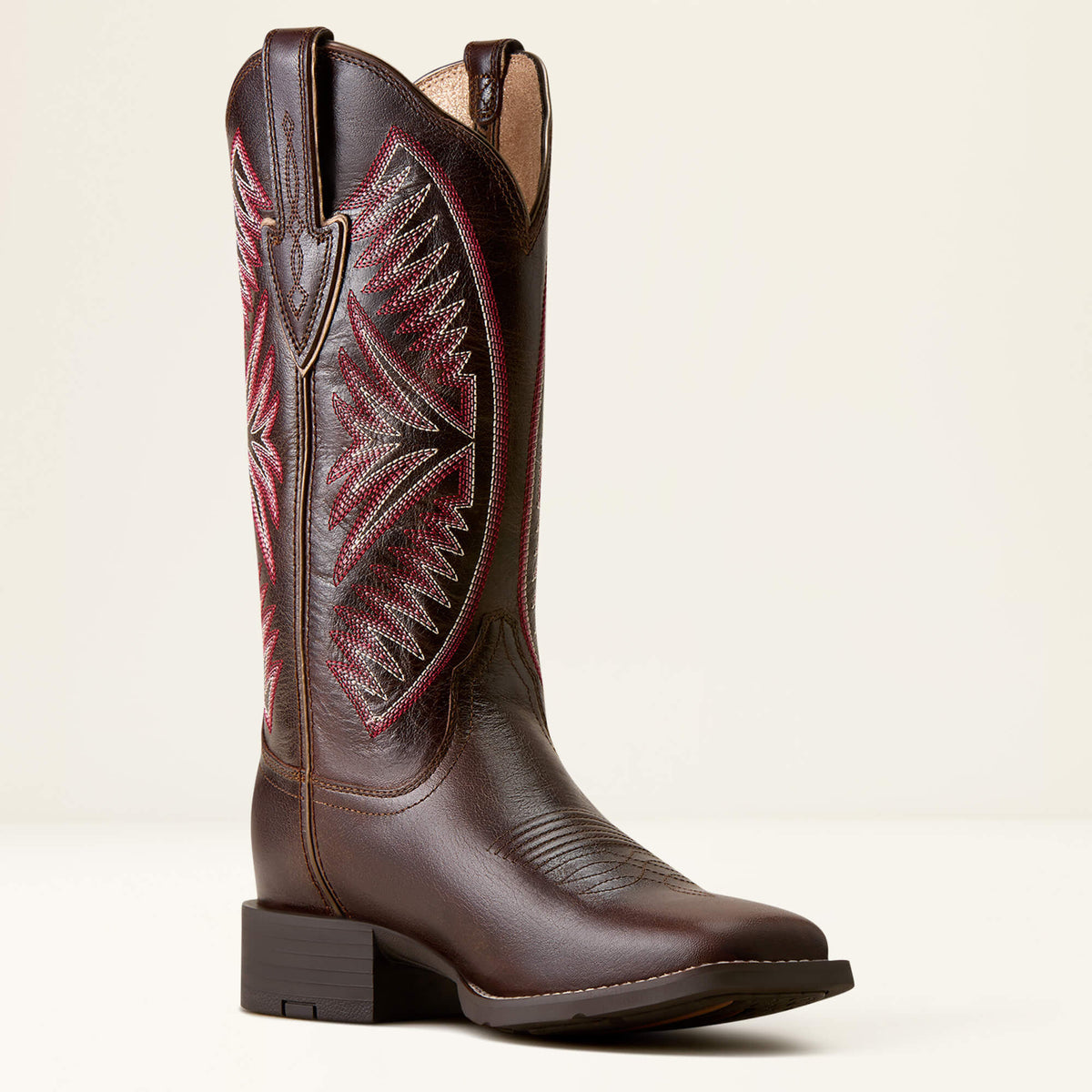Round Up Ruidoso Wide Square Toe Western Boot - US 4755