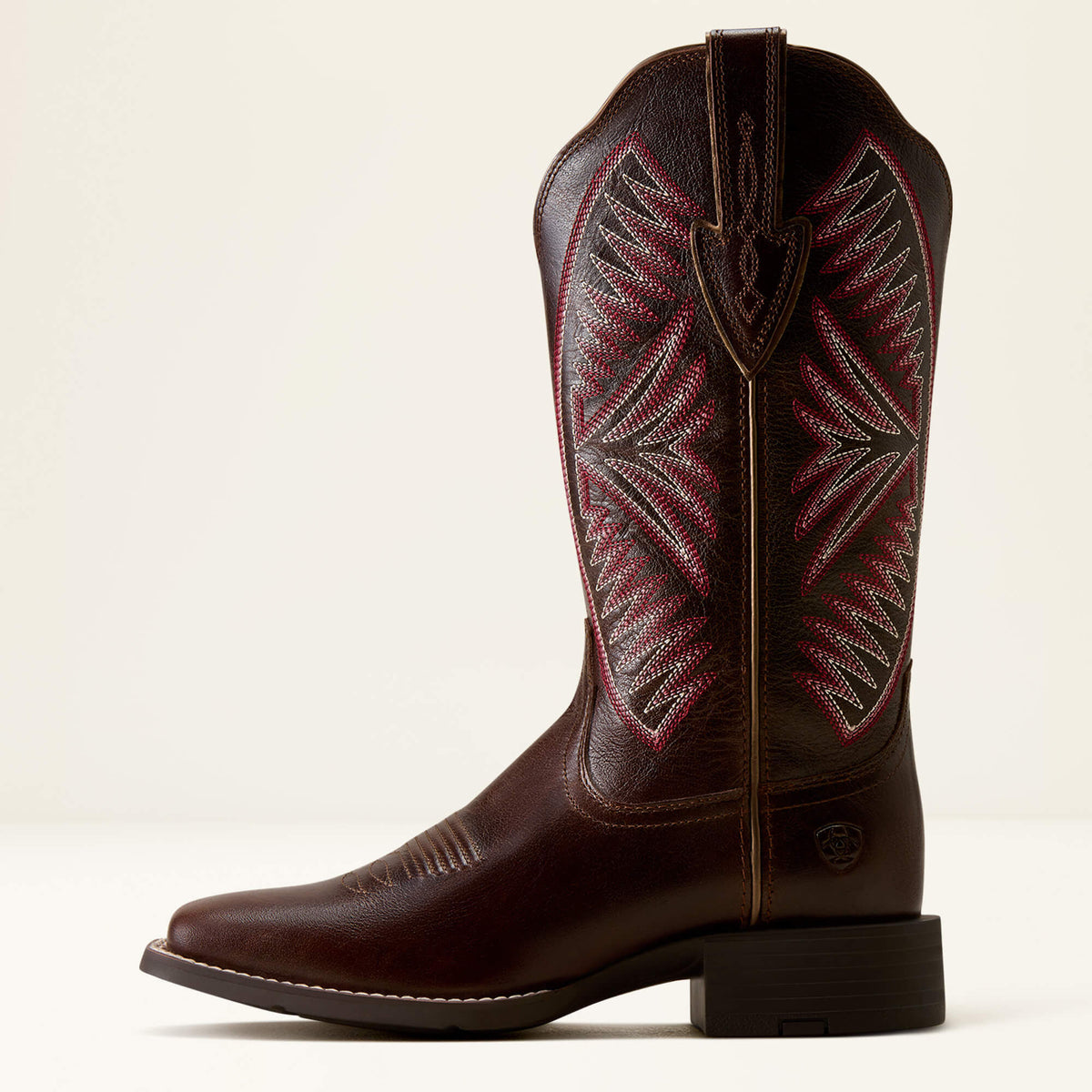 Round Up Ruidoso Wide Square Toe Western Boot - US 4755