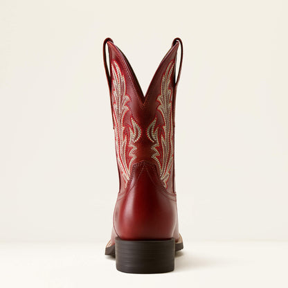 Round Up Filly Wide Square Toe Western Boot - US 5165