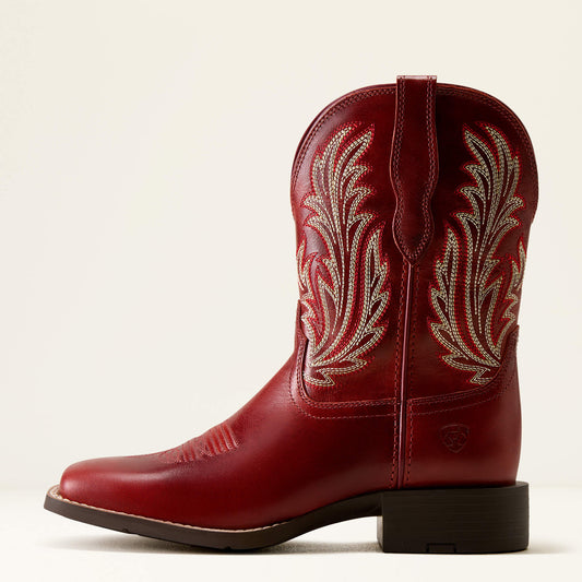 Round Up Filly Wide Square Toe Western Boot - US 5165