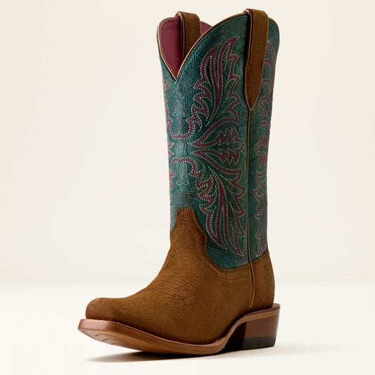 Futurity Oak Narrow Cutter Toe Western Boot - US 7999