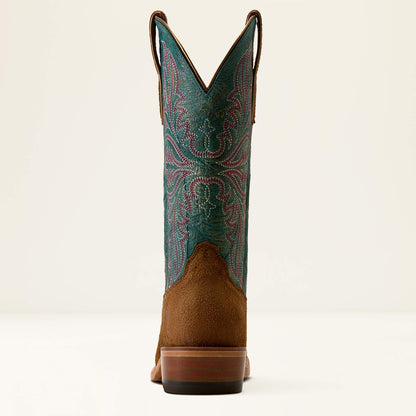 Futurity Oak Narrow Cutter Toe Western Boot - US 7999