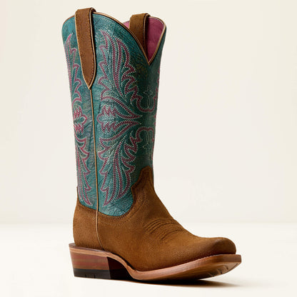 Futurity Oak Narrow Cutter Toe Western Boot - US 7999