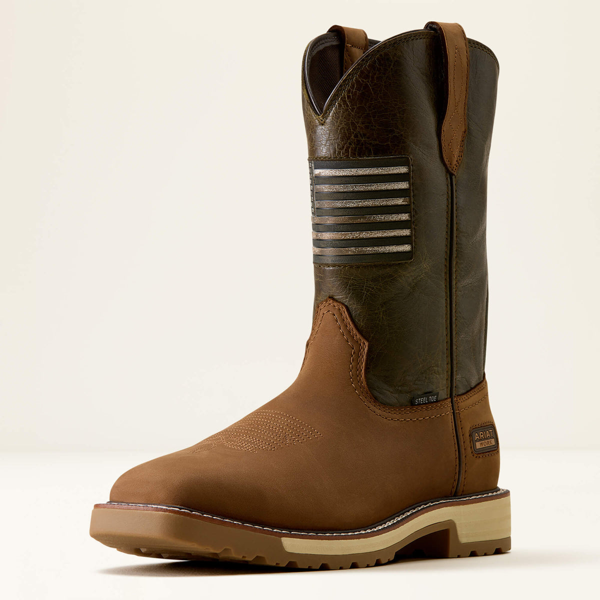 Activator Patriot Wide Square Toe Steel Toe Work Boot - US 6043