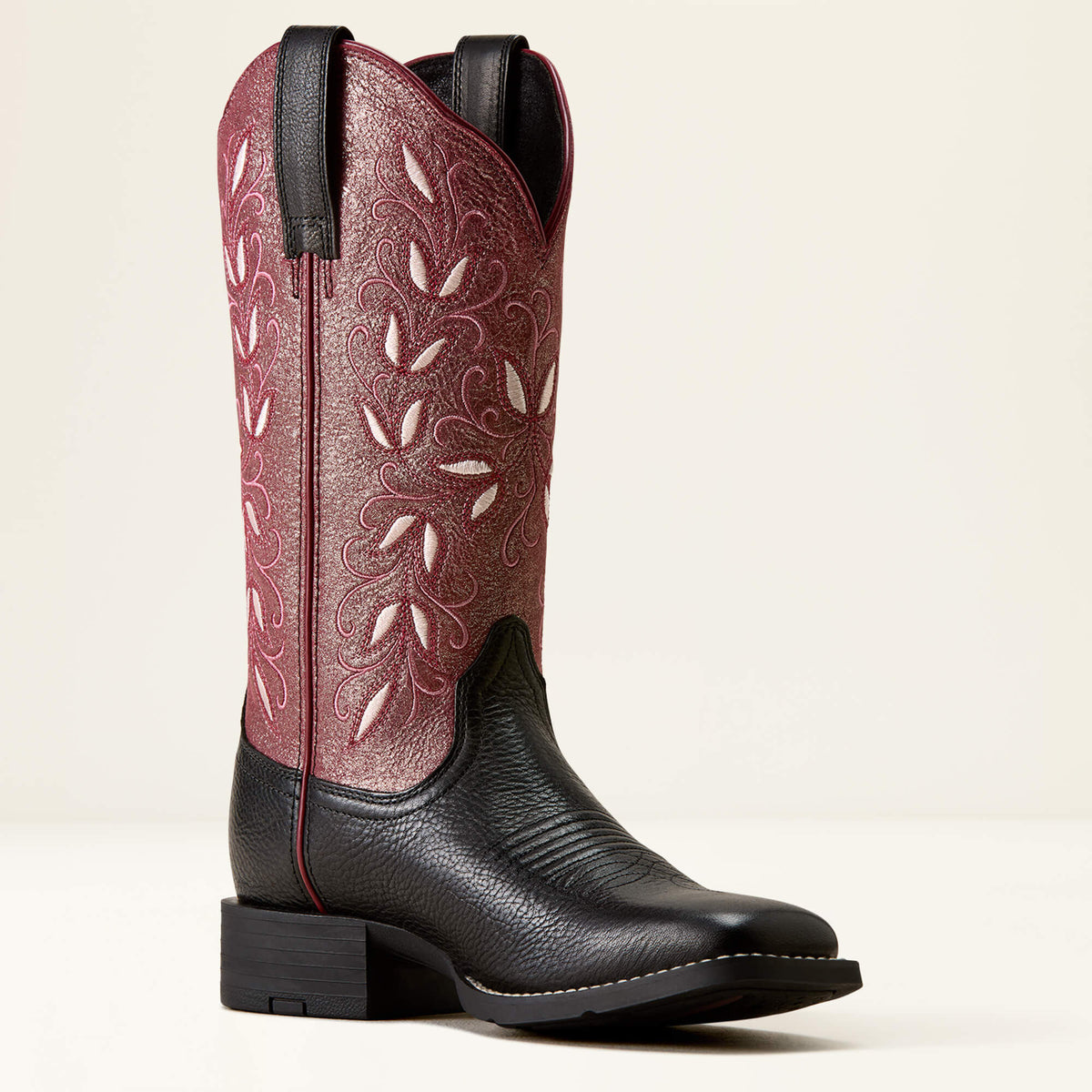 Round Up Holly Wide Square Toe Western Boot - US 8078