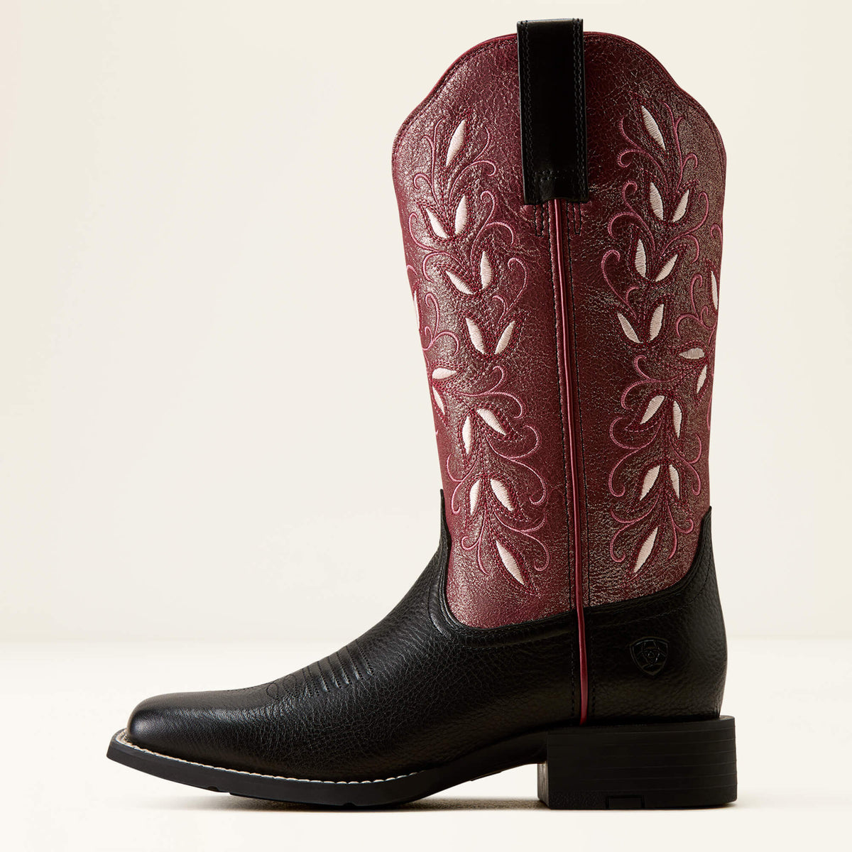 Round Up Holly Wide Square Toe Western Boot - US 8078