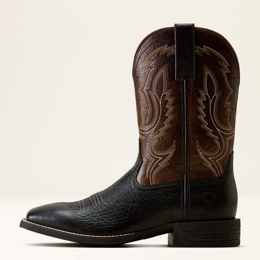 Steadfast Wide Square Toe Cowboy Boot - US 0709