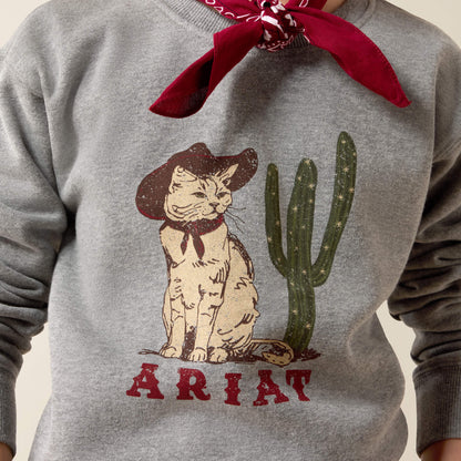 Sassy Cat Sweatshirt - US 5095