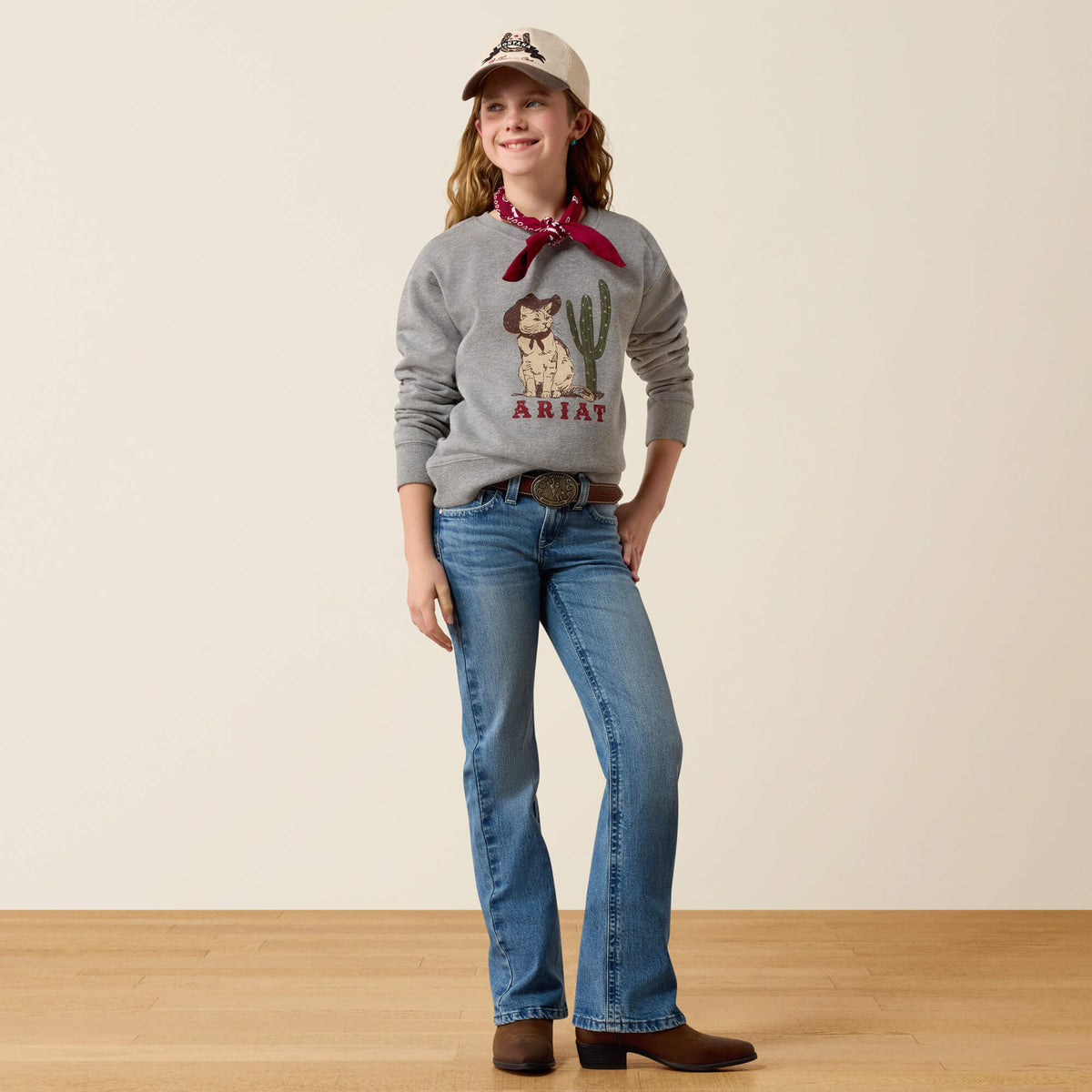 Sassy Cat Sweatshirt - US 5095