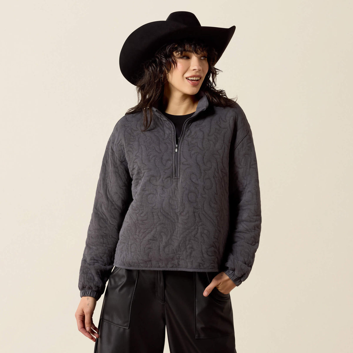 Boot Stitch 1/2 Zip Pullover - US 4218