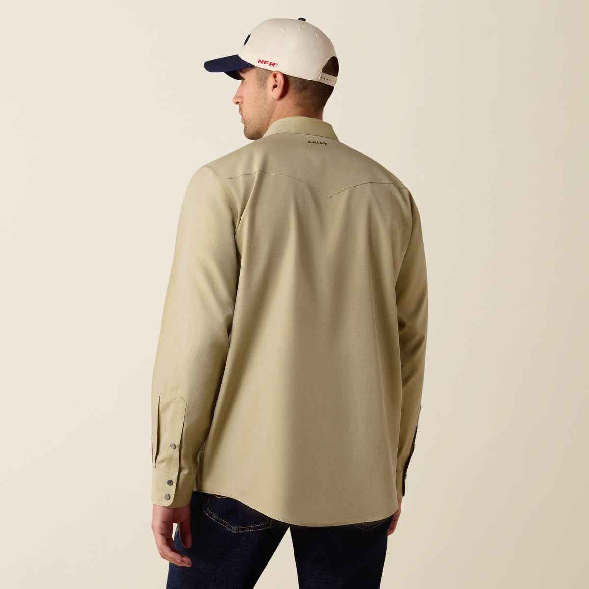 Wrinkle Free Pinpoint Oxford Classic Fit Snap Shirt - US 8025