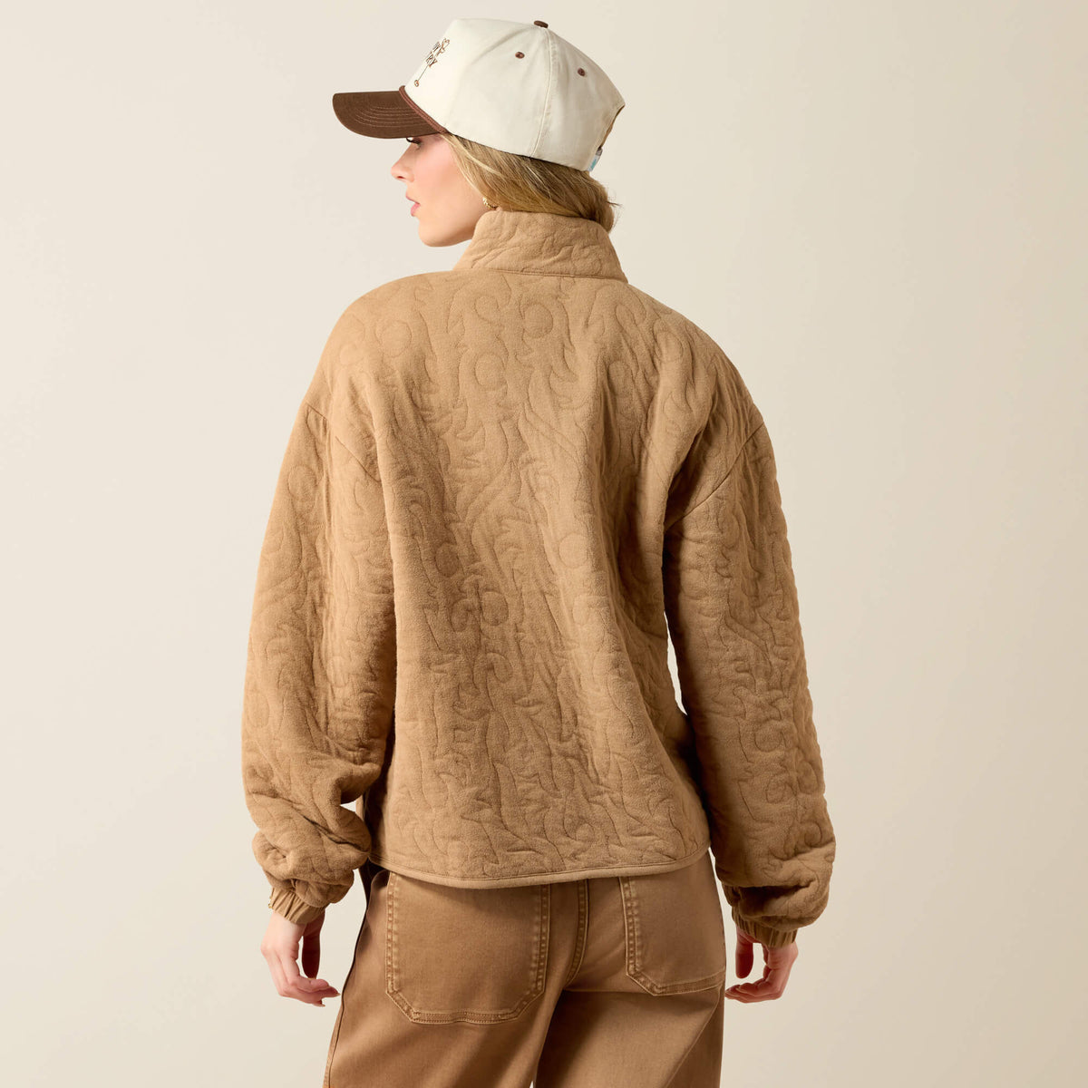 Boot Stitch 1/2 Zip Pullover - US 8696