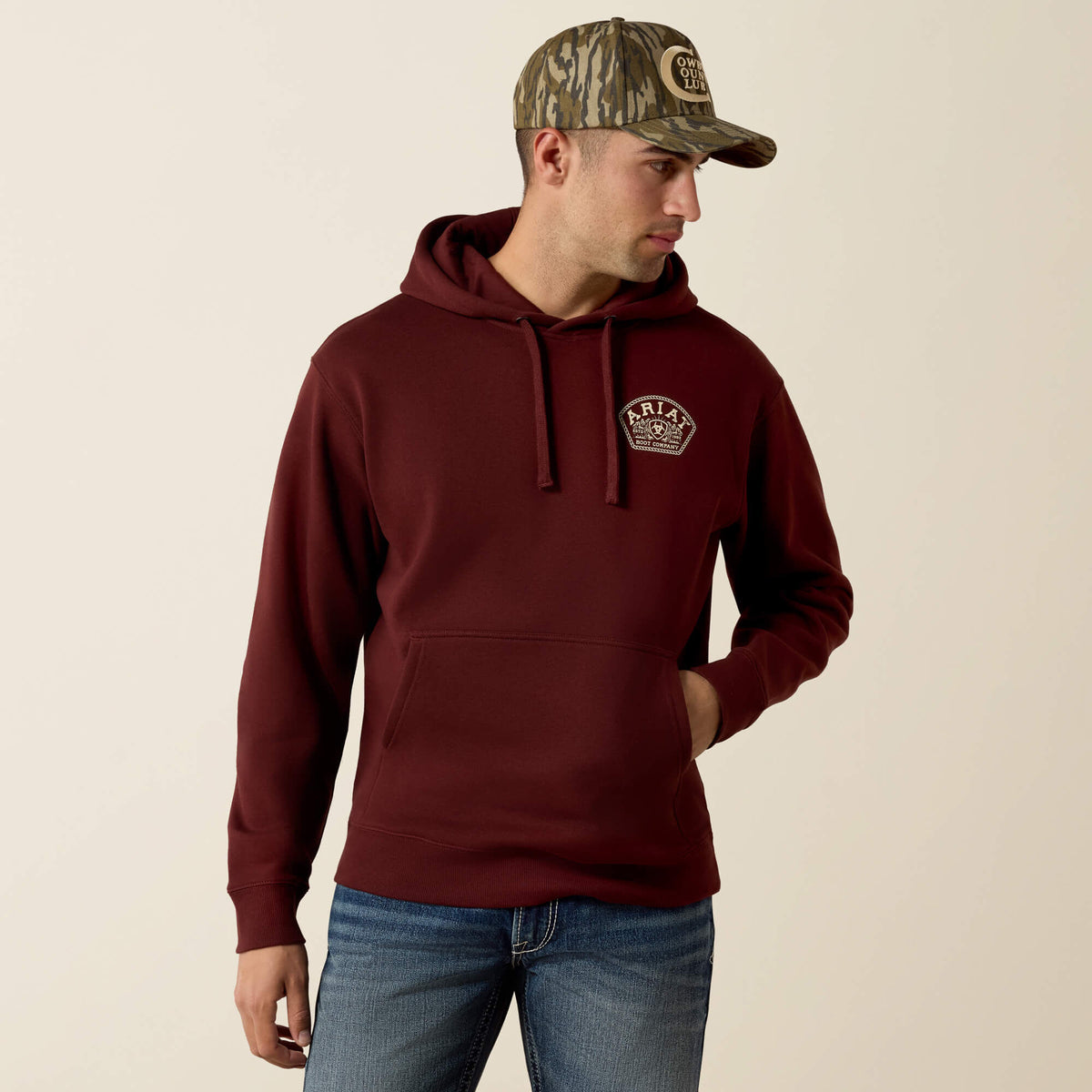 Ariat Roped Out Desert Badge Hoodie - US 1721