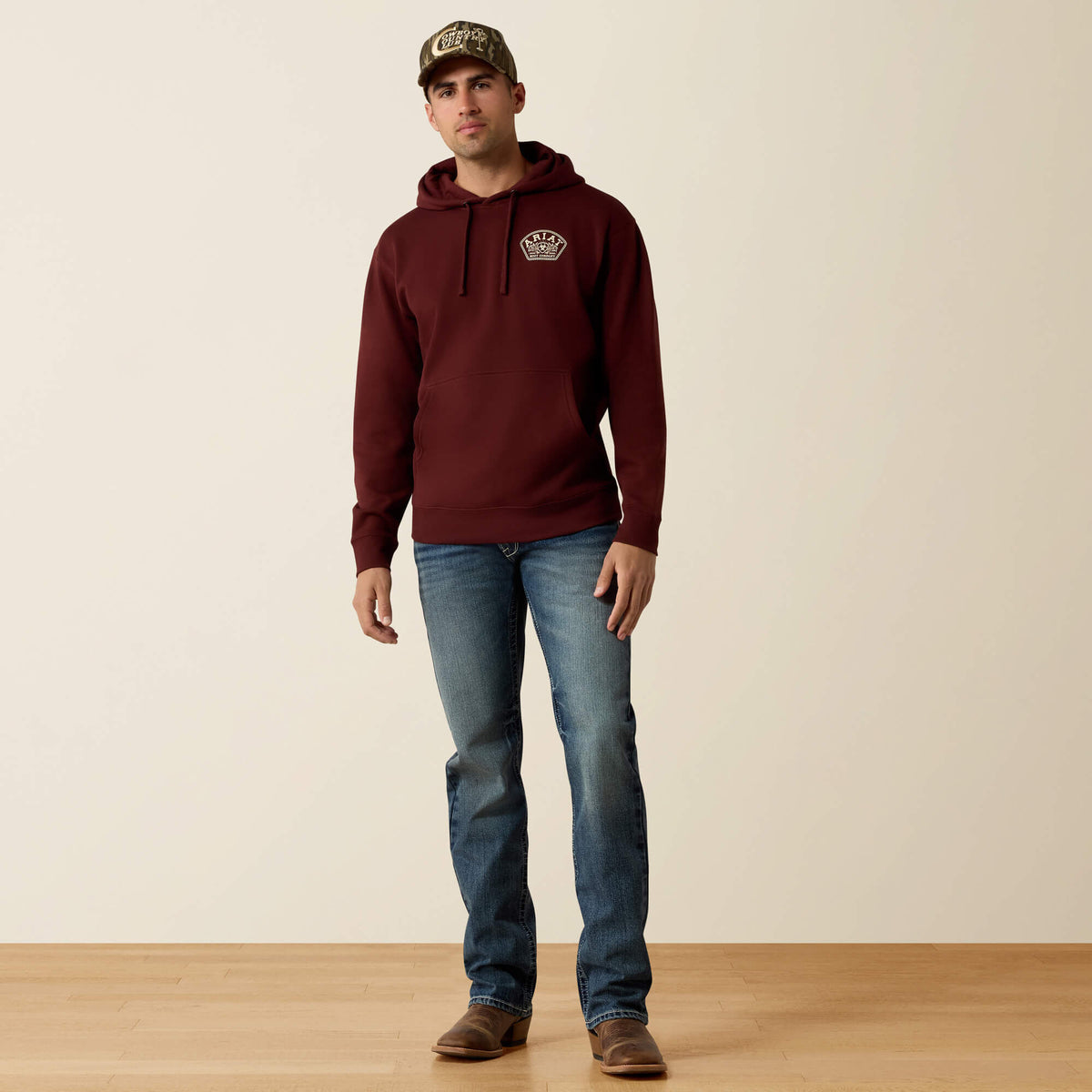 Ariat Roped Out Desert Badge Hoodie - US 1721