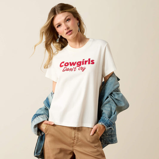 Cowgirls Don't Cry T-Shirt - US 1026