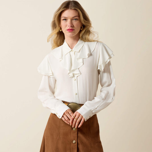 Alice Ruffle Shirt - US 5187