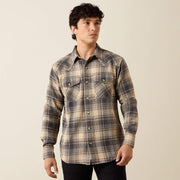 OYSTER GREY PLAID