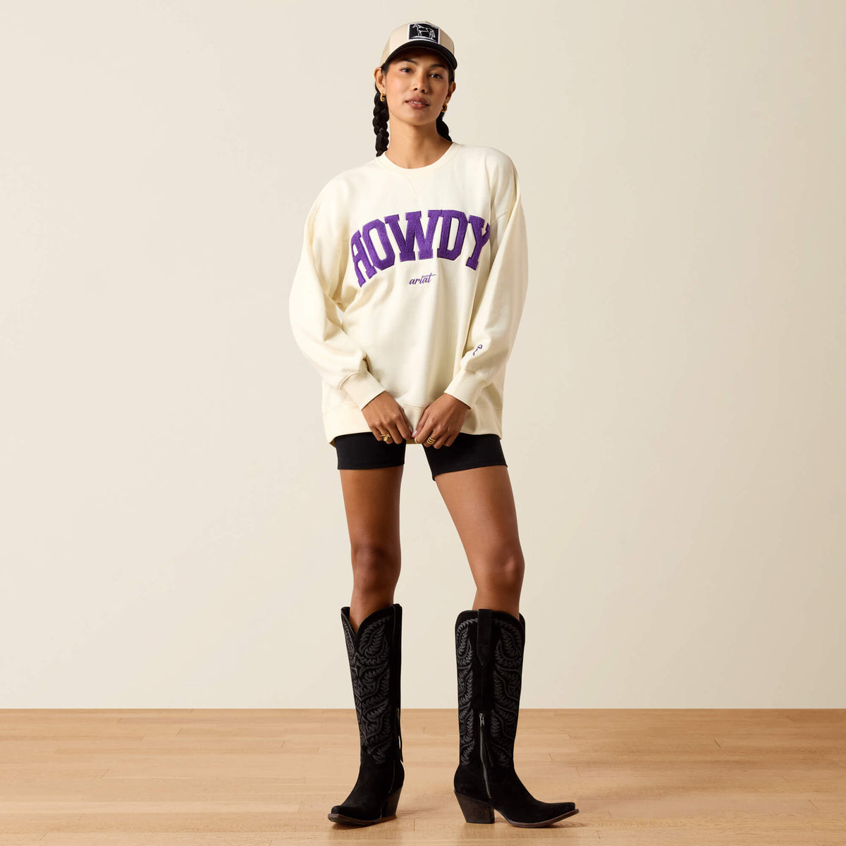 Collegiate Oversize Sweatshirt - US 6085