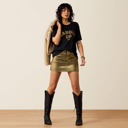 Ariat Saddle Up Boyfriend T-Shirt - US 8290