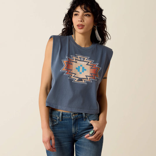 Ariat Lakeside Geo T-Shirt - US 3426