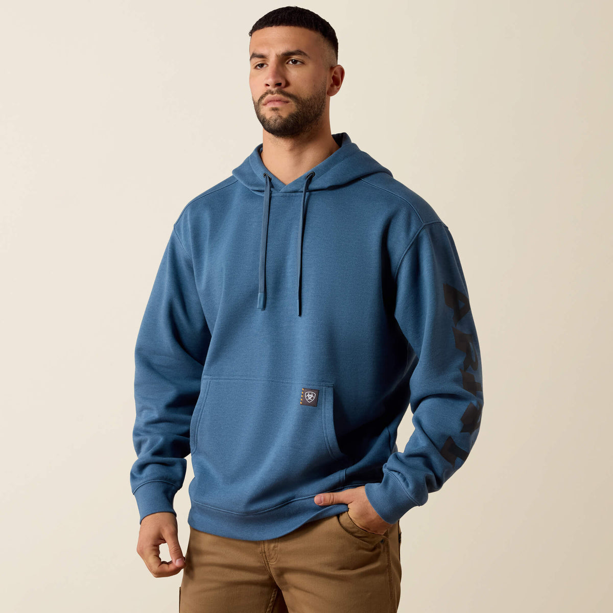 Rebar Lightweight Logo Hoodie - US 8454