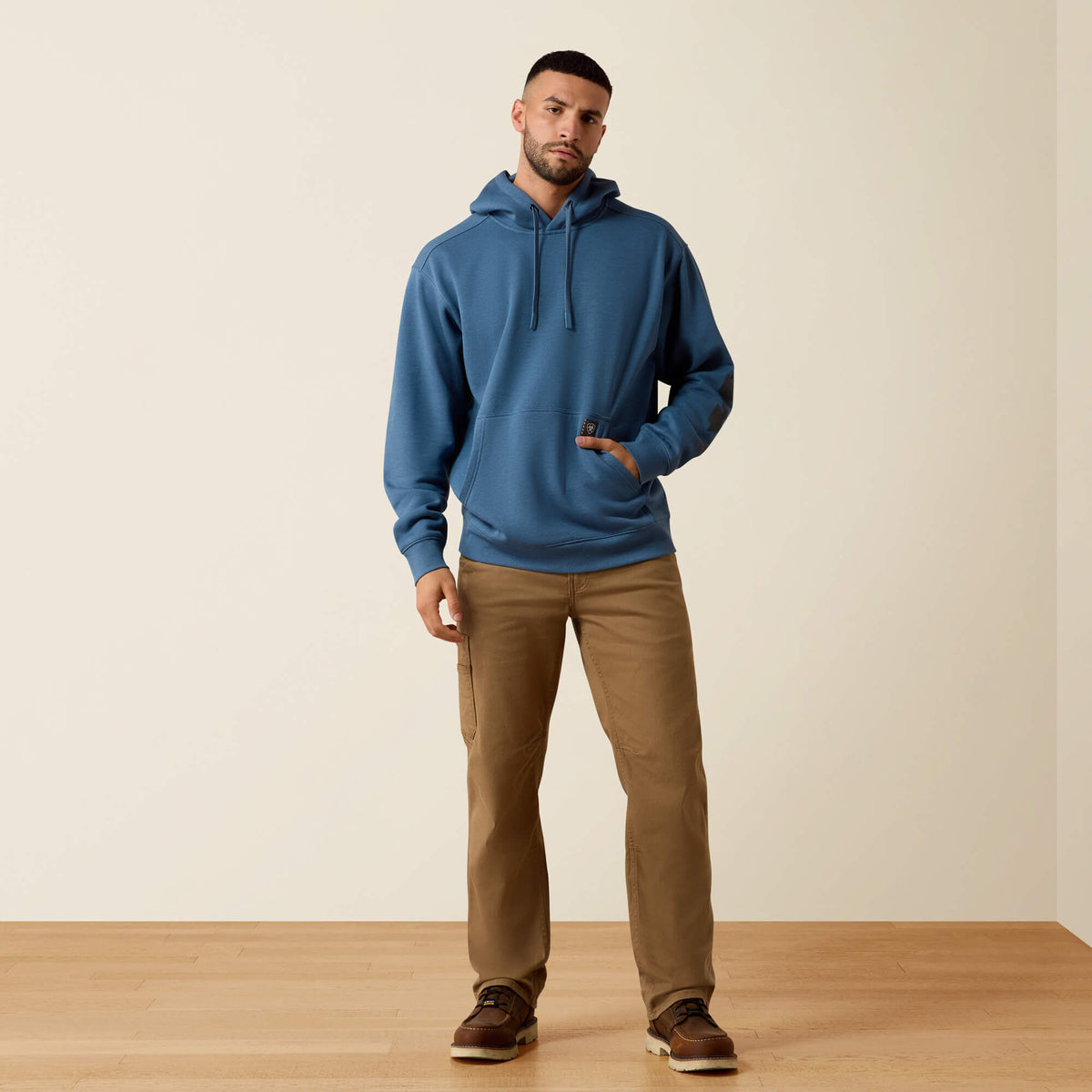 Rebar Lightweight Logo Hoodie - US 8454