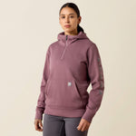 Rebar Lightweight Logo 1/2 Zip Hoodie - US 5000