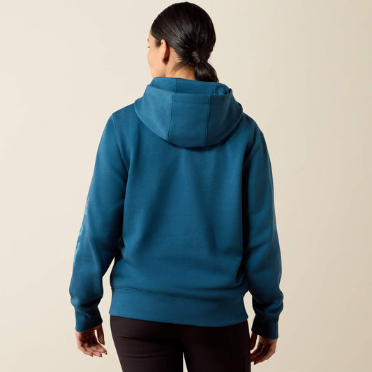 Rebar Lightweight Logo 1/2 Zip Hoodie - US 2304